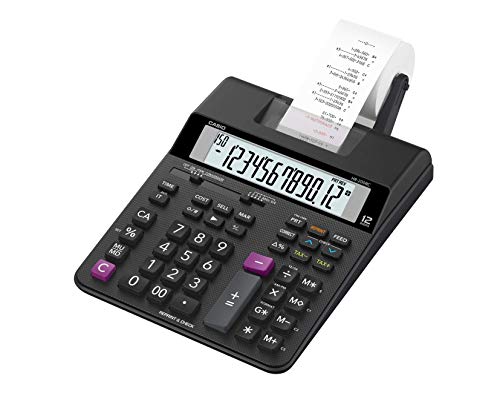 Casio HR-200RC - Desktop Printing Calculator with Dual-Color Print & 150-Step Check | Cost/Sell/Margin, Tax & Calendar | New Version of HR-150TM |