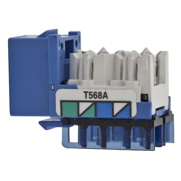 Jack, White, Cat6, Rj45