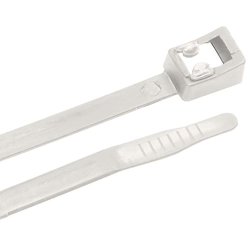 Ancor 199323 Cable Tie, Self-Cutting, Heavy-Duty, 17", Natural, 10pc