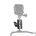 NovelGoal Aluminum Alloy Double Socket Arm for 17mm Ball Head Holder Mount Clamp Compatible with RAM Bicycle Motorcycle Camera Extension Arm