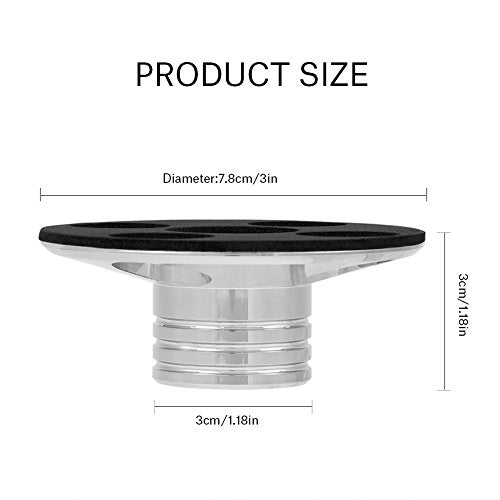 Records Albums, Record Clamp for, Record Weight Clamp, Audio Turntable Metal Disc Stabilizer Disc Stabilizer Clamp for Record Player,Sliver