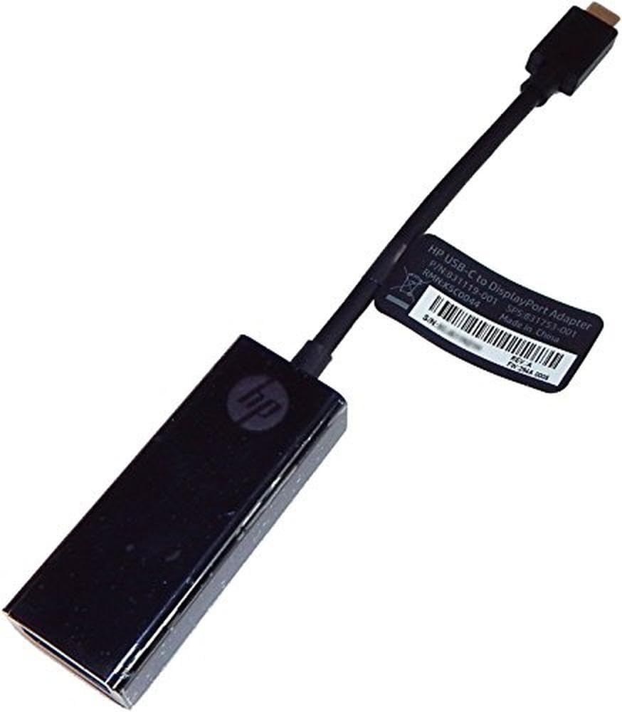 HP USB Type-C To DisplayPort Adapter N9K78AA 831753-01