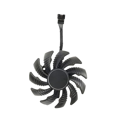 PLD08010S12HH Graphics Card Cooling Fan Replacement for Gigabyte GTX 1660 GTX 1660 Super GTX 1660 Ti Gaming Quiet Cooler Fan (B)