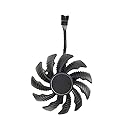 PLD08010S12HH Graphics Card Cooling Fan Replacement for Gigabyte GTX 1660 GTX 1660 Super GTX 1660 Ti Gaming Quiet Cooler Fan (B)