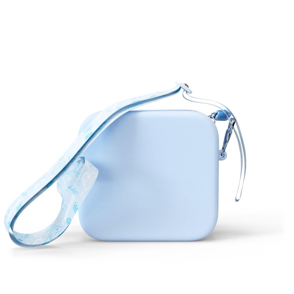 Kidamento kiimento Soft Silicone Camera Case Durable and Adorably Stylish Bag - Adjustable Soft Strap With Buckle - Promotes Comfort and Independence