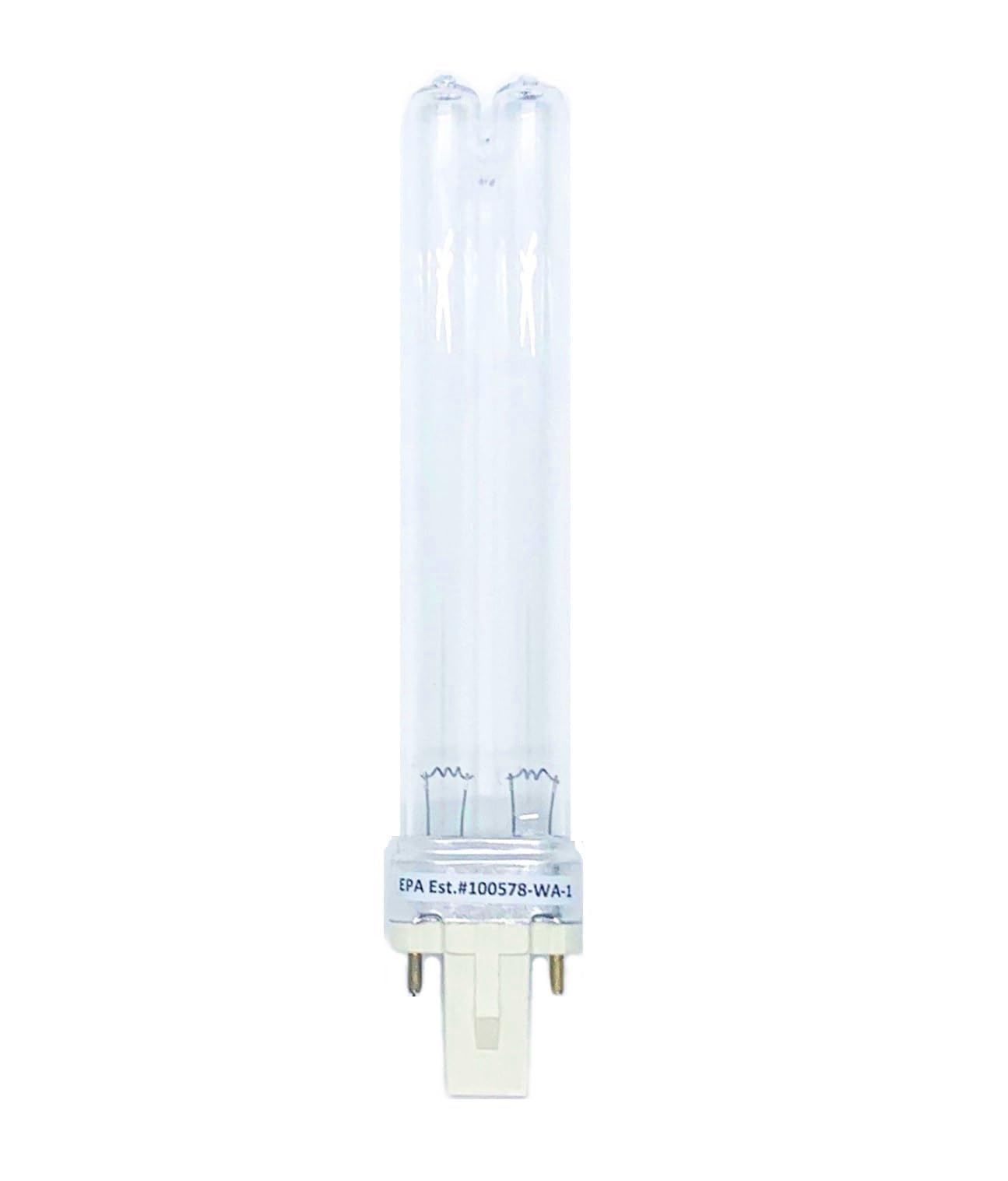 Anyray Replacement for 13 Watt PL-S Germicidal UV Bulb G23 Base 13W JBJ Coralife Ultraviolet Light Bulb 13W (13 Watts One Molded snap G23)
