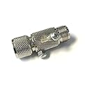 Pro Trucker Lightning Arrestor, Lightning Surge Protector for Coax Cable & Ground Screw for Two Way, CB, Amateur Radio, Scanners