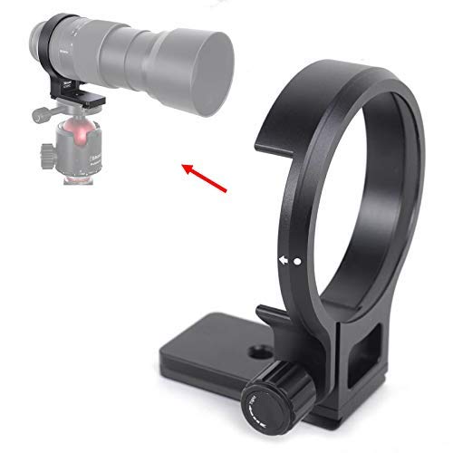 iShoot Improved 82mm Lens Collar Tripod Mount Ring for Sony FE 70-300mm f/4.5-5.6 G OSS Lens SEL70300G, Built-in ARCA-Swiss Fit Quick Release Plate