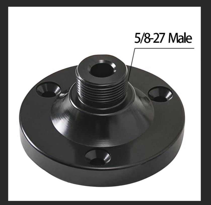1set Microphone Podium Mount,Podium Microphone Holder,Desktop&Tabletop Microphone Stand, 5/8 Male with a adapter Ideal for Various Mounting