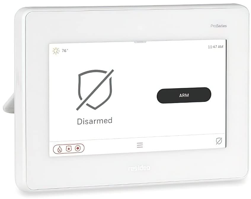 Resideo PROA7PLUSC ProSeries Plus 7" All-in-One Touchscreen Control Panel, Wi-Fi/Z-Wave Plus Module (Included), Modular Design, Anti-Takeover