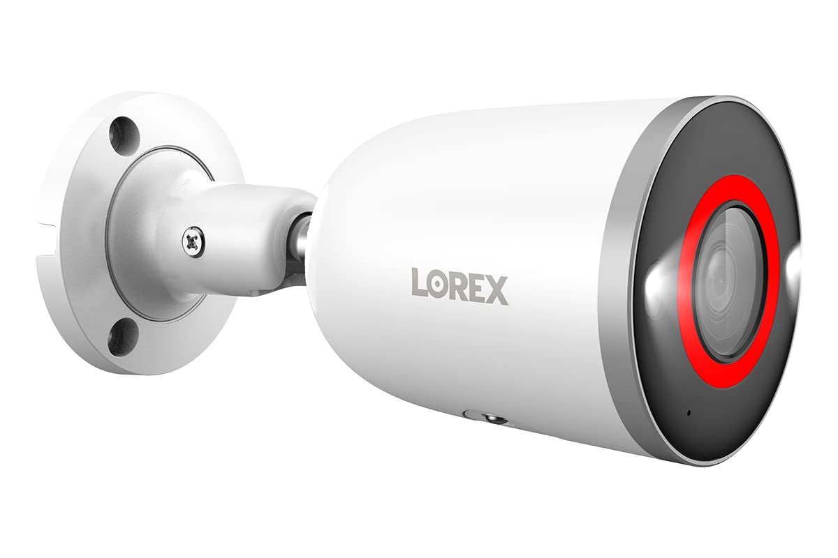 Lorex N4K2SL-88WB Fusion 4K 16-Channel (8 Wired and 8 Wi-Fi) 2TB Wired NVR System with 8X Bullet Cameras Featuring Smart Security Lighting