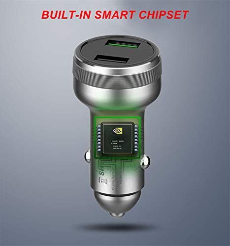 Warp Dash Car Charger for Oneplus 8T/9 Pro/8 7 / 7T Pro / 6T/6/5T/5/3T/3,USB Charging Rapidly Car Charger with 6.5A Warp Charge USB Data Cable for One
