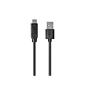 Monoprice USB Type-C to USB Type-A 2.0 Cable - 480Mbps, 3 Amp, 26AWG, 13.1 Feet, Black - Essential Series