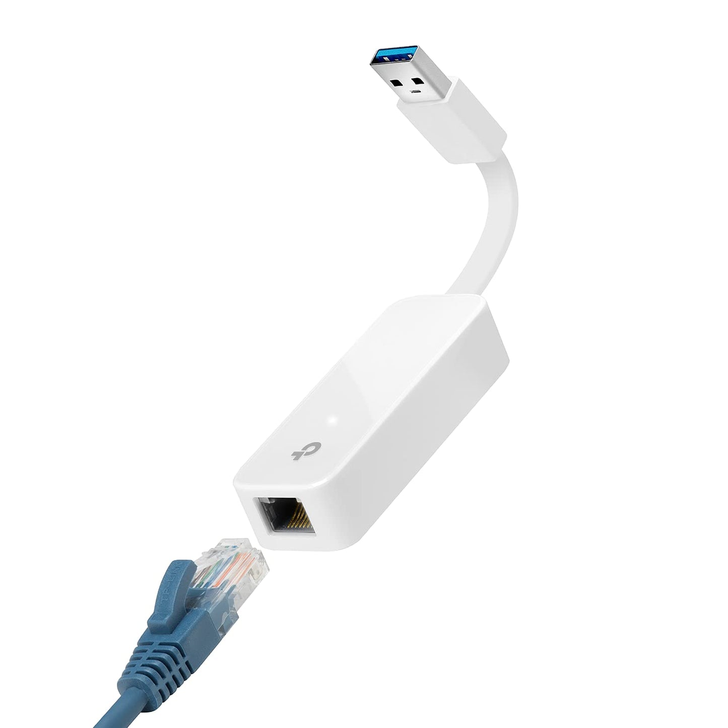 TP-Link USB to Ethernet Adapter, Foldable USB 3.0 to 10/100/1000 Gigabit Ethernet LAN Network Adapter, Support Windows 11/10/8.1/8/7/Vista/XP