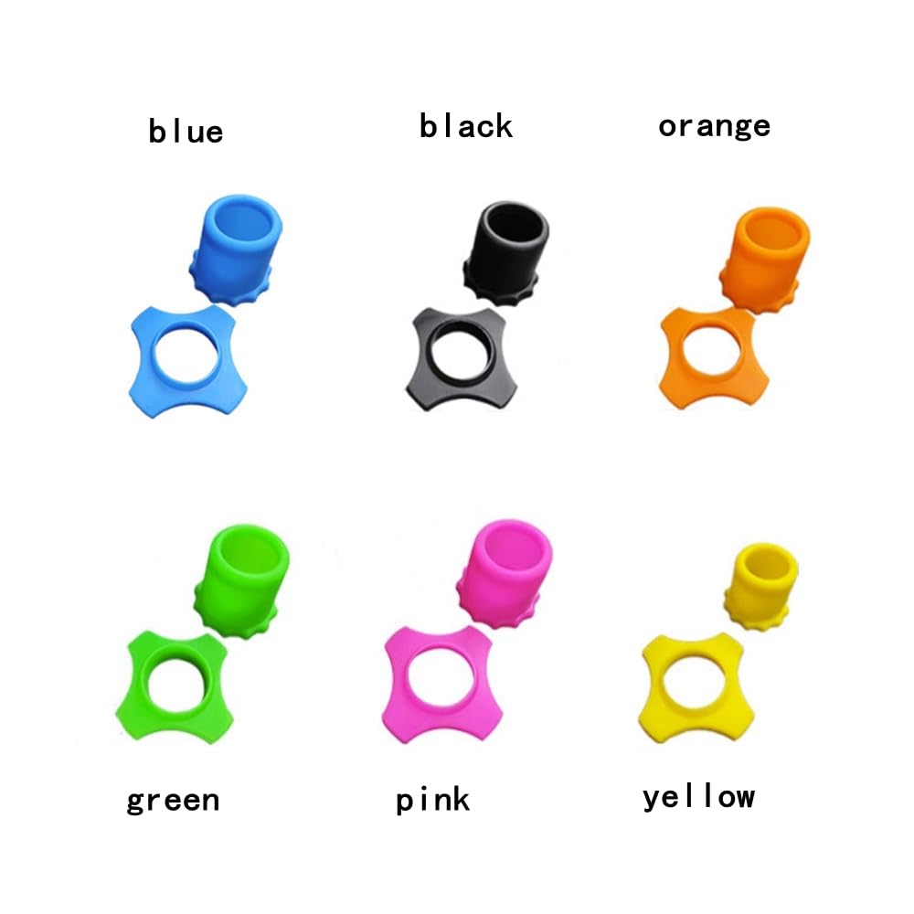 KROYWACHS Microphone Soft Silicone Skidproof Case 6 sets Wired/Wireless Mic Anti-Slip Base Non-Skid Ring KTV Replacement Drop Resistance Circle for