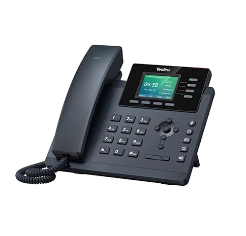 Ooma Office Yealink T34W Wi-Fi IP Business Phone. Works only with Ooma Cloud-Based VoIP Phone Service with Virtual Receptionist, Desktop & Mobile app