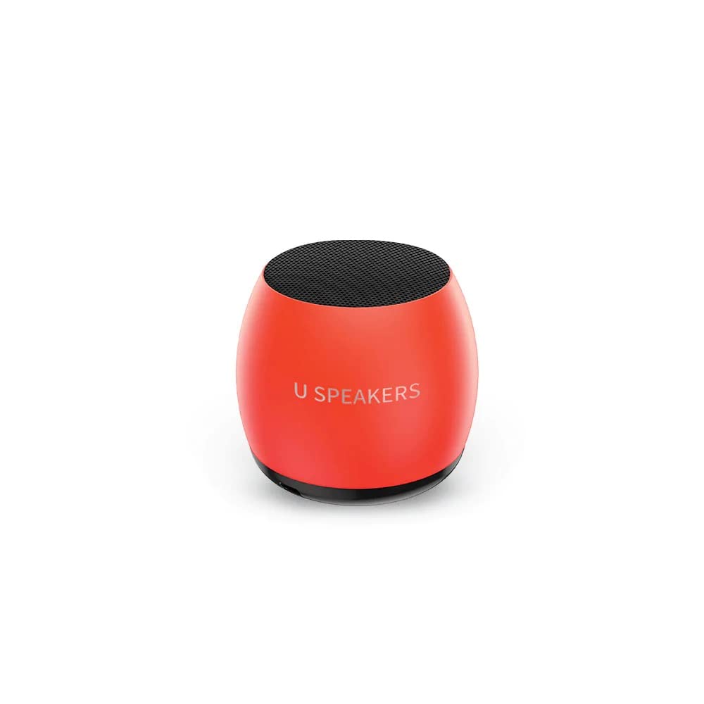 U Speakers Micro Glow in the Dark Portable Wireless Bluetooth Speaker with Mic & Selfie Remote Control Active Lifestyle Travel Home Office Bundle