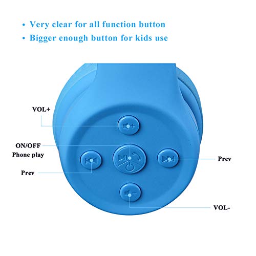 YUSONIC Headphones for Toddlers Bluetooth, Wireless Headphone for Toddler Baby Kids with Sharing Port, Kids Headphones with Mic for Boys Girls Travel…