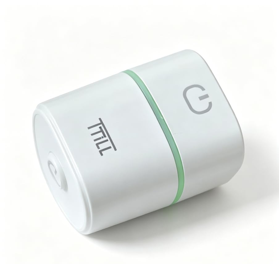 TTILL Faucet Mounted Ozone Generator, 3000mAh Rechargeable Portable Electrolytic Water Ozonator, for Fruits, Vegetables, Meat, Seafood, Grains