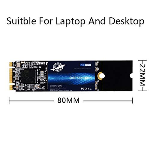 SSD SATA M.2 2280 128GB Dogfish Ngff Internal Solid State Drive High Performance Hard Drive for Desktop Laptop SATA III 6Gb/s Includes SSD 60GB 120GB
