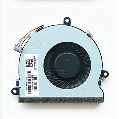 CCYO Replacement CPU Cooling Fan for HP 250 G4 255 G4 15-AC 15-AF 15-AC622TX 4-Pin 4-Wire SPS 813946-001 Series Laptop