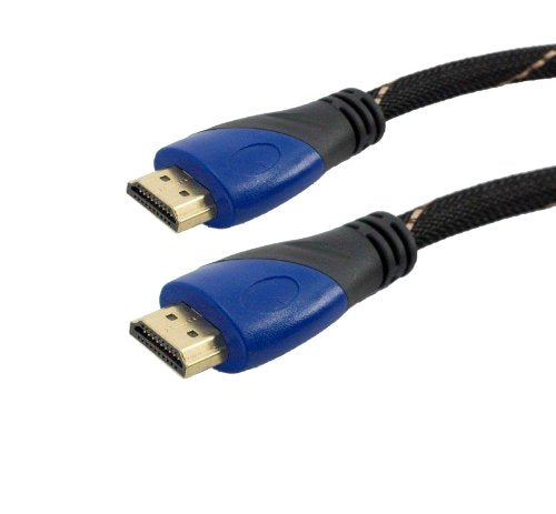 Satmaximum - PREMIUM 15FT Gold Plated HDMI Cable, 3D Certified for TV DVD PS3 BLURAY XBOX HDTV