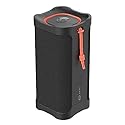 Skullcandy Terrain XL Wireless Bluetooth Speaker - IPX7 Waterproof Portable Speaker, 18 Hour Battery, Nylon Wrist Wrap, True Wireless Stereo (Black)