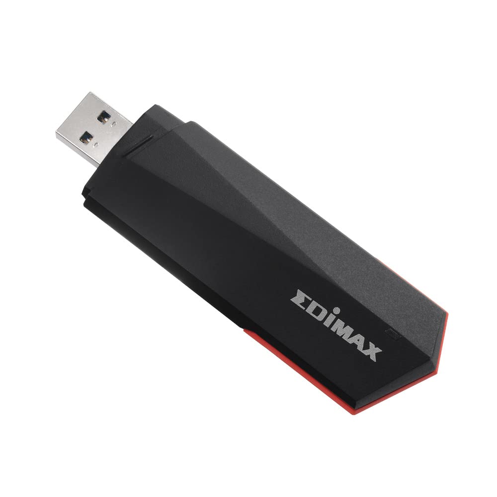 EDiMAX Wi-Fi 6 AX1800 USB 3.0 Adapter | Dual Band, 1201Mbps (5GHz), 573Mbps (2.4GHz) | MU-MIMO + OFDMA for Lower Latency and Multiple Streams |