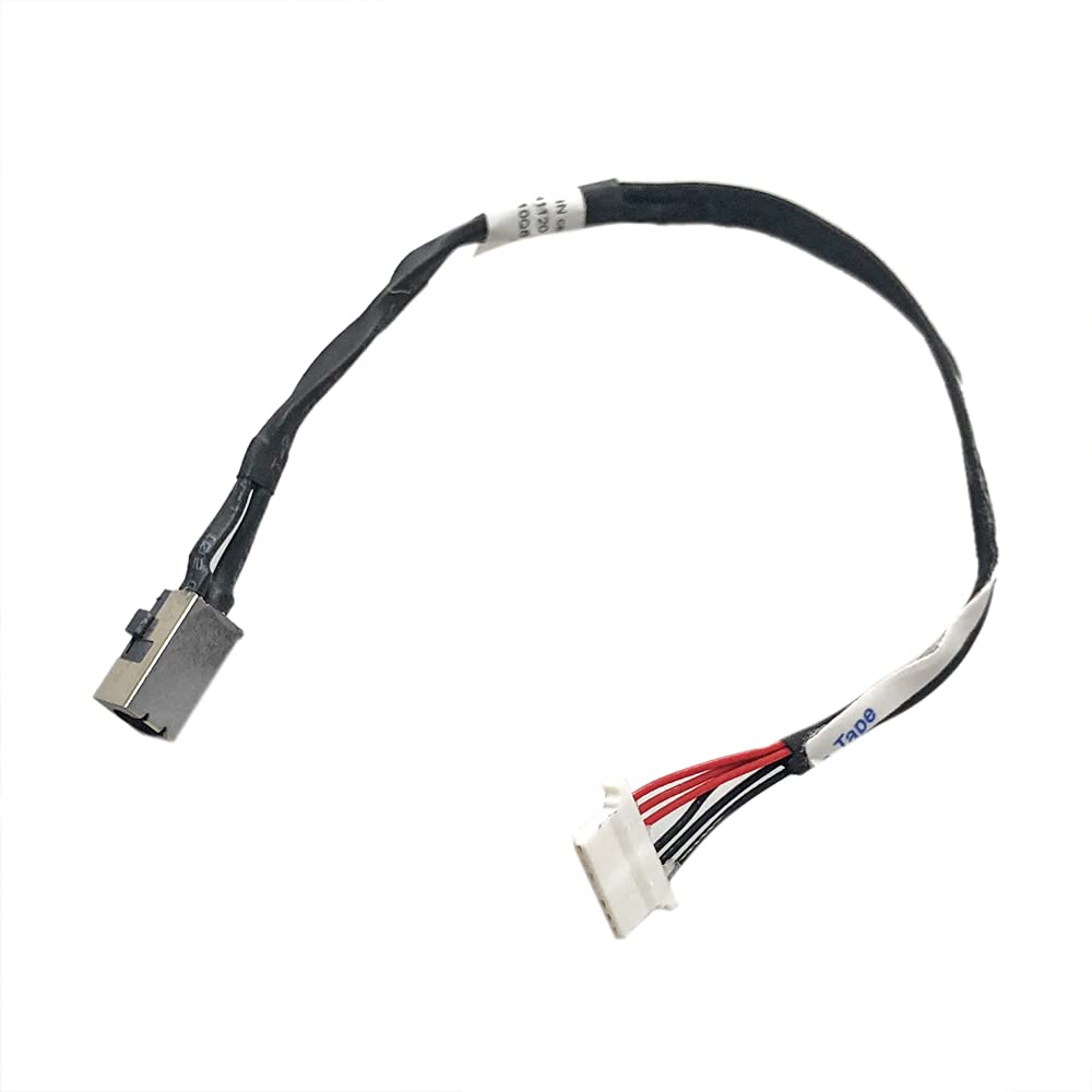 Zahara DC-in Jack with Cable Connector Replacement for Lenovo Flex 6-11IGM /Yoga 330-11 Serie 330-11IGM 81A6, 81A7 5C10Q81400 64411203800040,