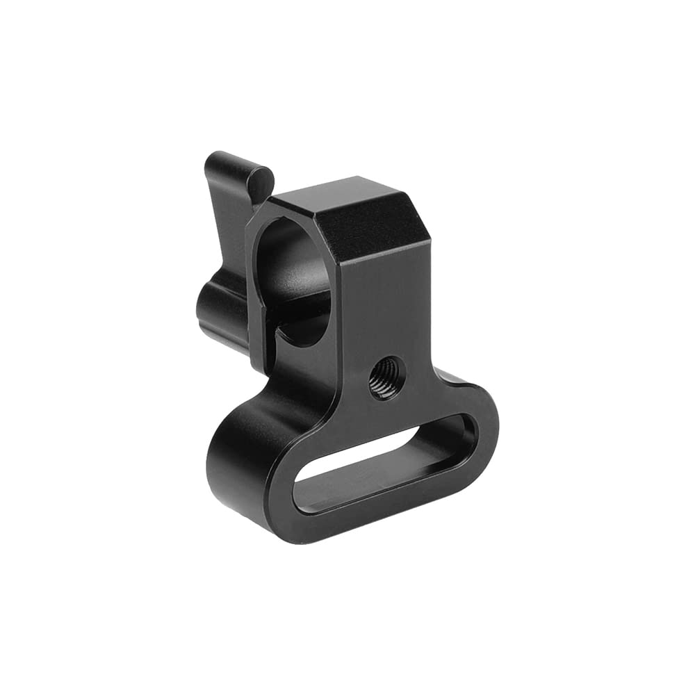 SZRIG 15mm Rod Clamp Adapter Install with 1/4"-20 Mounting Screw for Camera Photo Studio