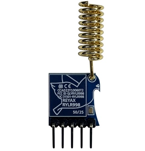 REYAX RYLR998 UART Interface 868/915 MHz Lora Module with Antenna FCC CE NCC IC Certification