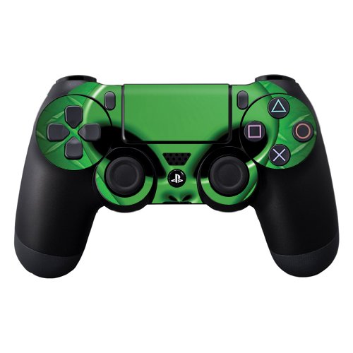 MightySkins Skin Compatible with Sony PS4 Controller - Alien Invasion | Protective, Durable, and Unique Vinyl Decal wrap Cover | Easy to Apply