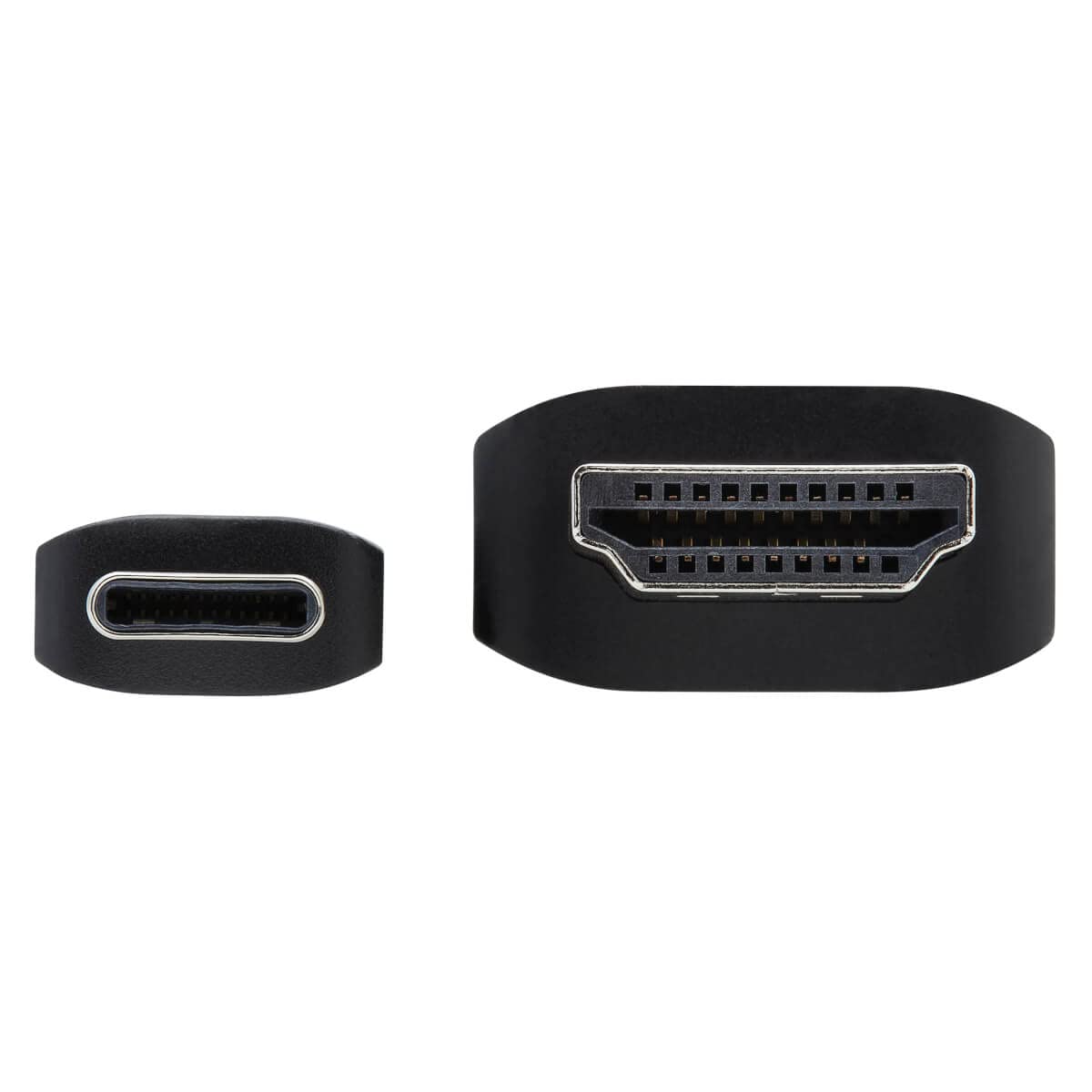 Tripp Lite USB C to HDMI Cable, Thunderbolt 3 Compatible Adapter Cable, USB-C and HDMI 4K, 4:4:4, Black, M/M, 3 ft. (U444-003-HBE)