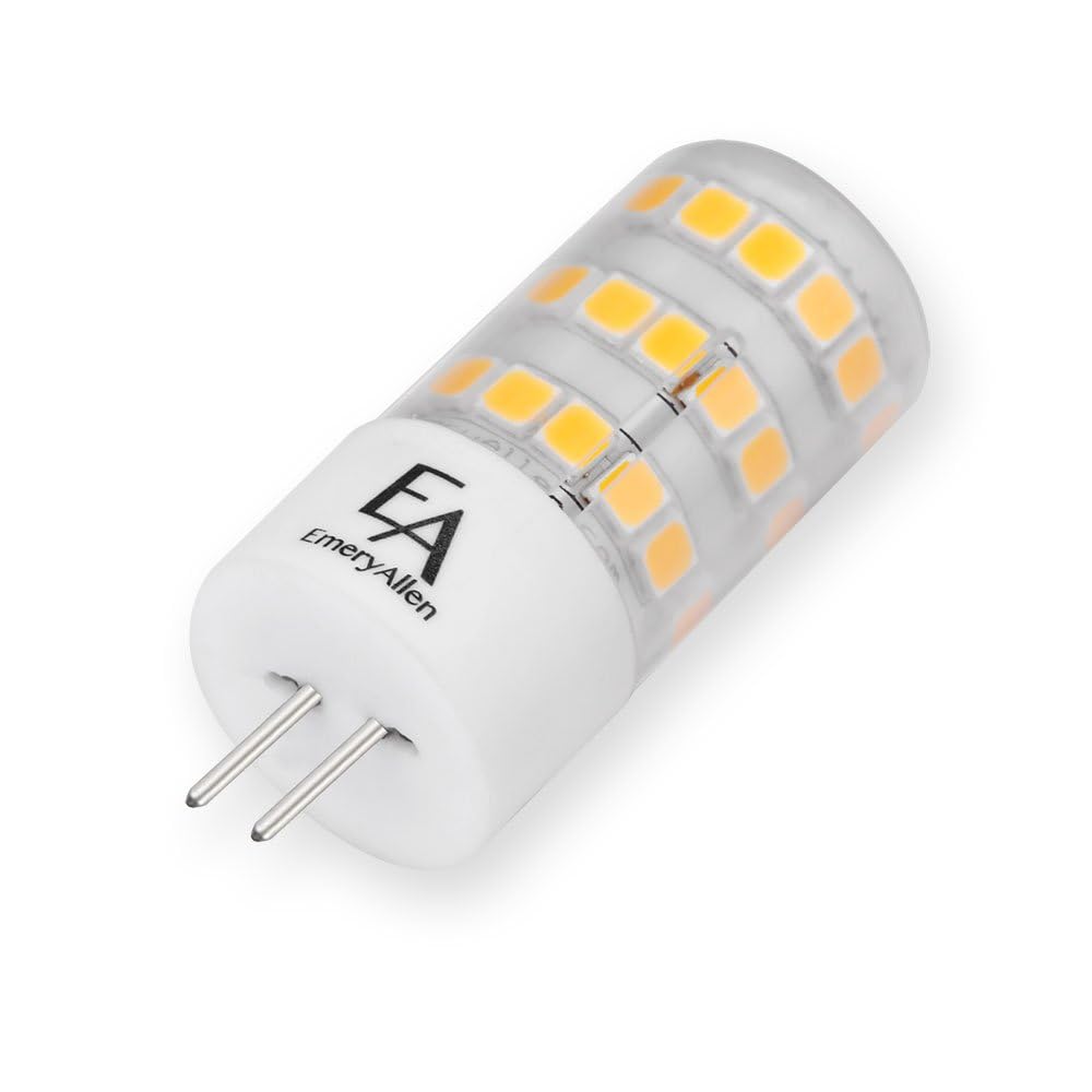 EmeryAllen G4 LED Bulb 4.0W (50W Eq), 3000K, 12V