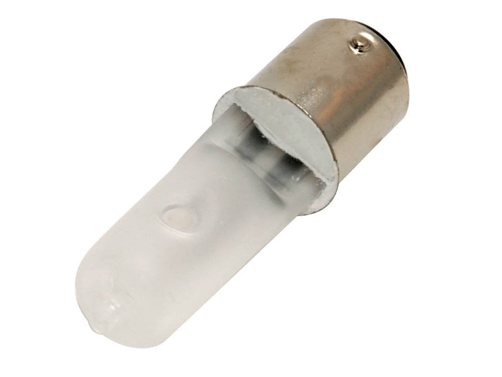 Bulbrite Q75FR/DC 120-Volt Halogen JD Type DC Base Bulb, Frosted, 75-Watt