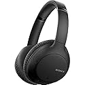 Sony Noise Cancelling Headphones WHCH710N: Wireless Bluetooth Over the Ear Headset with Mic for Phone-Call, Black