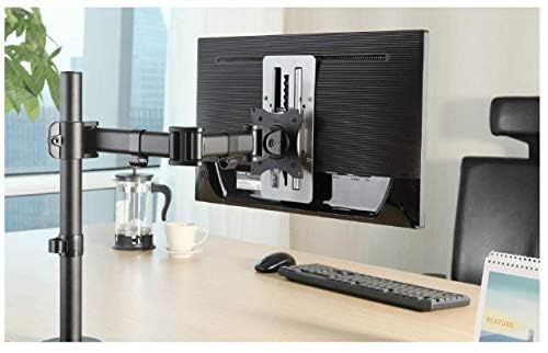 Mount Plus MP-XMA-02 Height Adjustable VESA Adapter Accessory Bracket Kit for Computer Monitor 13" to 27" Screens (Height Adjustable VESA Adapter)