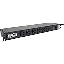 Tripp Lite DRS-1215 14-Outlet Economy Network Server Surge Protector, 1U Rack-Mount, 15 feet Cord, 3000 Joules, AC 120 V - 19 inch rack