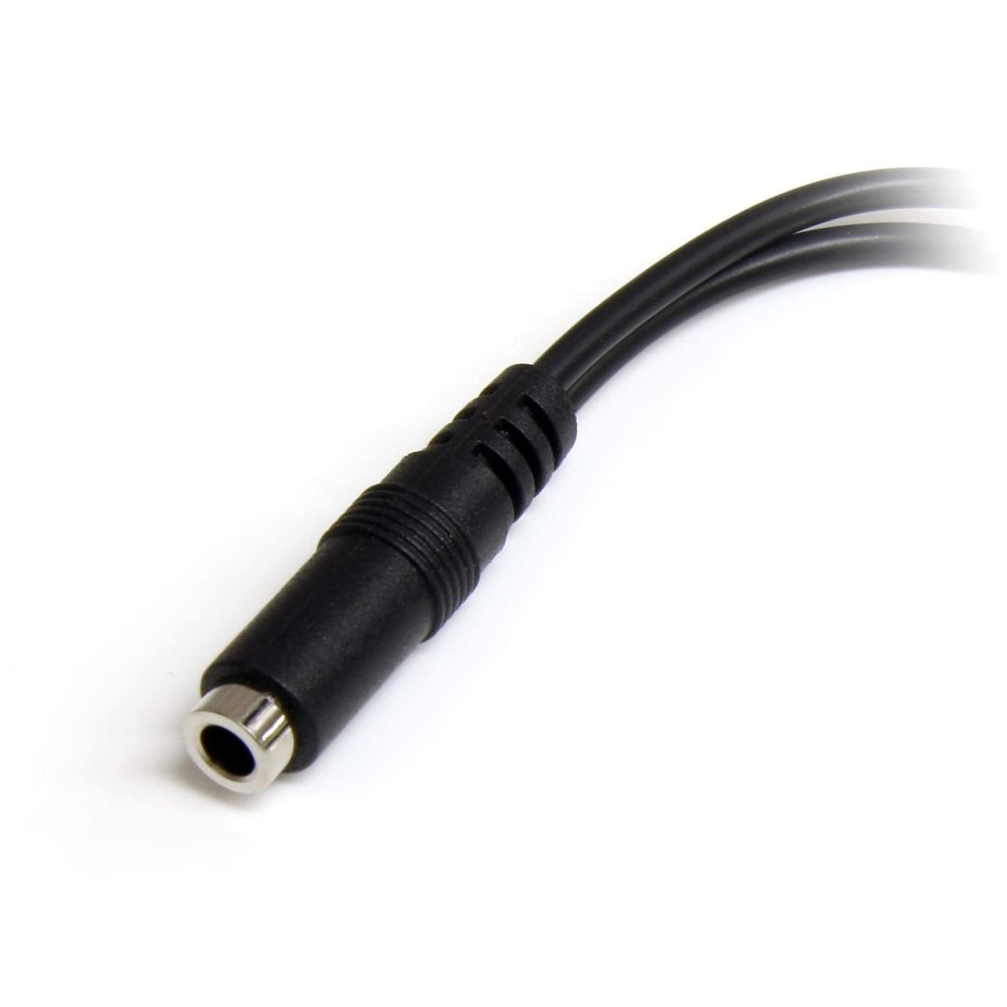 StarTech.com 3.5mm 4 Position to 2x 3 Position 3.5mm Headset Splitter Adapter - F/M - 3.5mm headset Adapter Cable (MUYHSFMM)