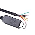 Green-utech USB to TTL Debug Console Dupont Header Cable (3.3V Logic Level, 6P heander)