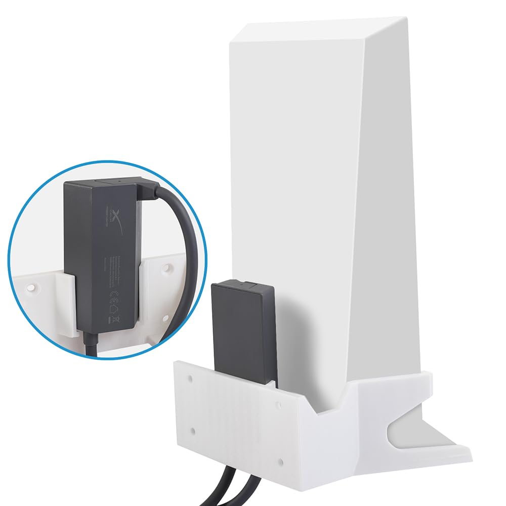 KINEEPLE 2in1 Wall mounting Kit for Starlink Router Wall Mount and Starlink Ethernet Adapter Wall Mount Bracket Holder,Stability Protection