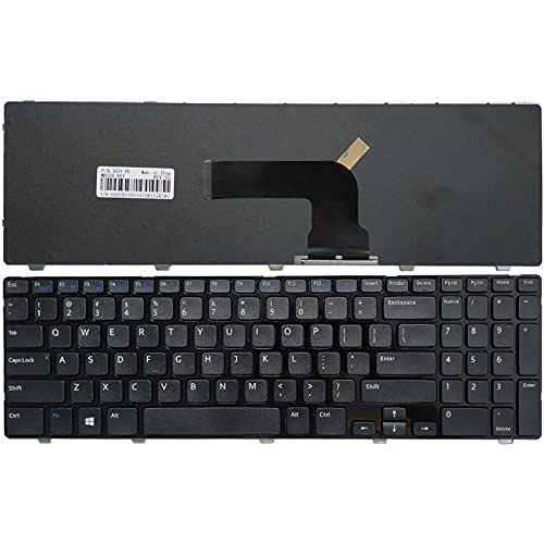 New Laptop Replacement Keyboard for Dell Inspiron 15 3521 2521 3531 3537 15R 5521 M531R 5535 US Layout
