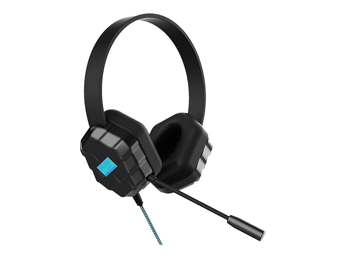 Gumdrop DropTech USB B2 On-Ear Headphone with Built-in Mic Designed for K-12 Students, Teachers and Classrooms- Drop Tested, Rugged and Reliable…