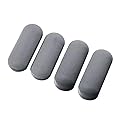 Jingelmall Laptop Feet Replacement - Grey, 4pcs - Dell Latitude 5500/5501/5502/5505/5509/5510/5511 & Precision 3540/3541/3542/3550/3551 Anti-Slip