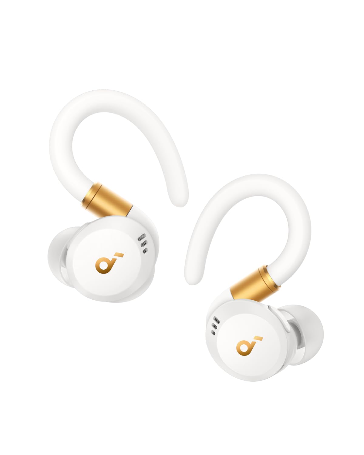 Soundcore (Renewed) Sport X20 by Anker, True-Wireless Workout Earbuds, Rotatable and Extendable Ear Hooks, Noise Cancelling, Deep Bass, IP68