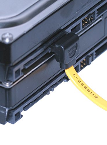 SATACables 16 inch Low Profile Straight to Right SATA Cable - LP30SR407
