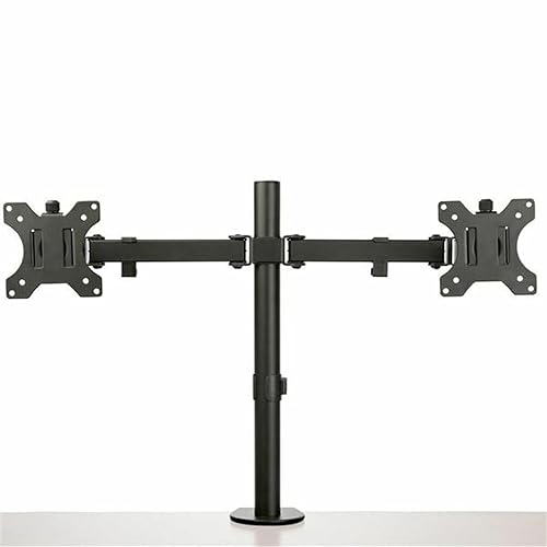 StarTech.com Desk Mount Dual Monitor Arm - Desk Clamp/Grommet VESA Monitor Mount for up to 32 inch Displays - Ergonomic Articulating Monitor Arm