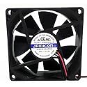 JF0825S2H-R 24V 80mm Fan, 24V 0.15A 2-Wire Cooling Fan