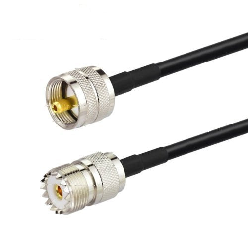 Marine AIS VHF RG58 Radio Antenna Cable UHF PL-259 Male to SO-239 Female Cable 5ft USA Shipping
