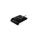 IOGEAR USB Common Access Card (CAC) Reader - EMV Level 1/ 4.1 Compliant - PC/SC version 1.0/2.0 - Class A, B, and C (5V / 3V / 1.8V) - T0, T1 Protocol